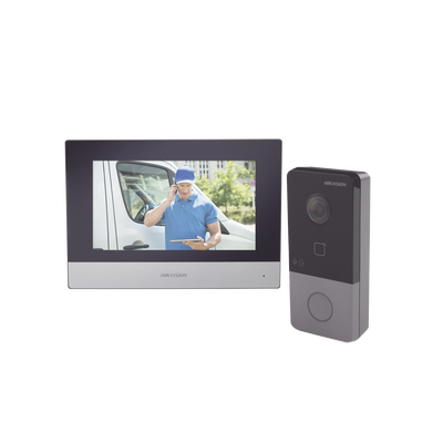 DSKIS603P p Kit de Videoportero IP Poe Estandar con llamada a App de Smartphone (HikConnect) / Apertura con tarjeta MIFARE / Frente de calle IP65 / Soporta 1 Departamento Kit de Videoportero IP Poe Estandar con llamada a App de Smartphone (HikConnect) / Apertura con tarjeta MIFARE / Frente de calle IP65 / Soporta 1 Departamento