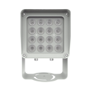 Lampara IR de Luz Continua / 16 Lámparas LED / Distancia Efectiva 16 a 25 metros / Cobertura 40° / Exterior IP66