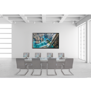 Kit Videowall 2X2 / Incluye 4 Pantallas de 55″ / Decoder / Base de Pared / Accesorios de Instalación