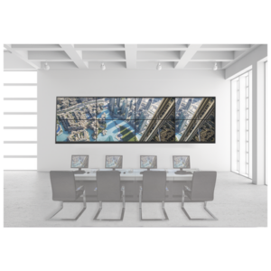 Kit Videowall 4×2 / Incluye 8 Pantallas de 55″ / Decoder / Base de Pared
