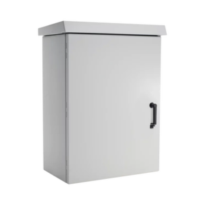 Gabinete Para Exterior OSP ComLine, Protección NEMA 4/12/4X/3/3R; IP66, 600 mm de Ancho, 500 mm de Profundidad, 18 UR, De Aluminio, Color Gris Claro