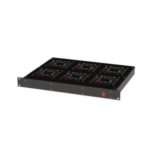 Ventilador para Rack 19″ con 6 Abanicos. Entrada: 110 Vca