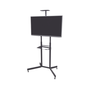 Soporte de Pantalla con Ruedas / Compatible con Monitores dee 32 «a 65» / Base para Colocar Accesorios Adicionales / Vesa 600 x 400