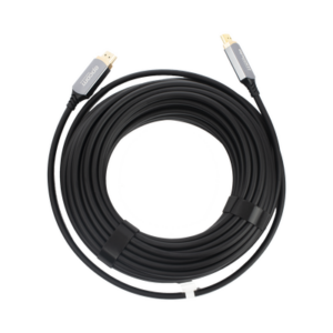 Cable HDMI de Fibra Óptica de 15m | Alta Definición | Version 2.1 | Alta velocidad 18Gbps | 8K@60Hz | HDCP 2.2 | Resistente a EMI y RFI