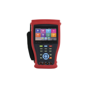 Probador de Video Android con Pantalla LCD de 4.3″ para IP 4K / HD-TVI (8MP), HD-CVI (8MP), AHD (5MP) / Multímetro Digital, HDMI Entrada/ Salida, WiFi