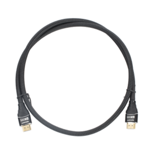 Cable HDMI de 1m | Alta Definición | Longitud | Version 2.0 | Alta velocidad 18Gbps | 4K@60Hz | Conectores Chapados en Oro | Tipo Redondo