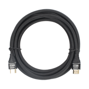 Cable HDMI de 3m | Alta Definición | Longitud | Version 2.0 | Alta velocidad 18Gbps | 4K@60Hz | Conectores Chapados en Oro | Tipo Redondo