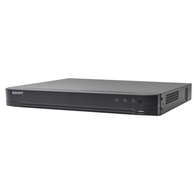 EV4008TURBO p DVR 8 Canales TurboHD + 4 Canales IP/ 4 Megapixel/ Acusense/ 1 Bahía de Disco Duro / 1 Canal de Audio / Videoanálisis DVR 8 Canales TurboHD + 4 Canales IP/ 4 Megapixel/ Acusense/ 1 Bahía de Disco Duro / 1 Canal de Audio / Videoanálisis