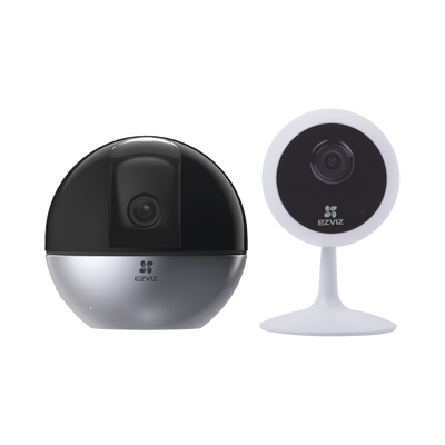 EZ360MKIT p Kit de Camaras WiFi, Incluye 1 Pieza CS-C1C y 1 Pieza C6W / Audio de Dos Vías / Detección de Movimiento / Ranura para Memoria / C6W Con Seguimiento Inteligente Kit de Camaras WiFi, Incluye 1 Pieza CS-C1C y 1 Pieza C6W / Audio de Dos Vías / Detección de Movimiento / Ranura para Memoria / C6W Con Seguimiento Inteligente