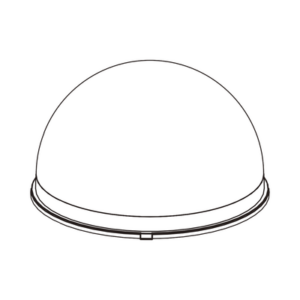 Burbuja cristalina para domos Wisenet