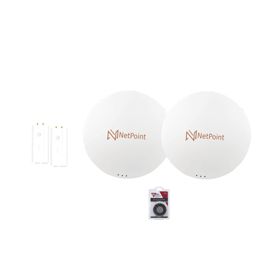 FORCE4600NP6 p Enlace completo de 2 radios FORCE4600C con antenas NP6 (32 dBi), rango de frecuencia extendida (5.7 a 7 GHz), Jumpers y Cinta para fusión incluidos Enlace completo de 2 radios FORCE4600C con antenas NP6 (32 dBi), rango de frecuencia extendida (5.7 a 7 GHz), Jumpers y Cinta para fusión incluidos