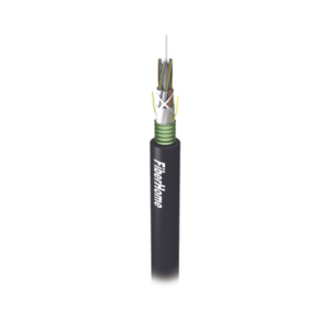 Kilómetro de Fibra Óptica para Exterior G.652D, Armada, Monomodo de 6 Hilos, Loose Tube, Forro Negro