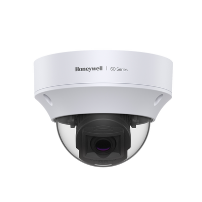 HC60W45R2 p Cámara Domo IP 5 Megapíxeles / Compresión H.265 / Lente Varifocal Motorizado 2.7-13.5mm / Protección IP67 / Antivandálica IK10 / Serie 60 / Honeywell Security Cámara Domo IP 5 Megapíxeles / Compresión H.265 / Lente Varifocal Motorizado 2.7-13.5mm / Protección IP67 / Antivandálica IK10 / Serie 60 / Honeywell Security