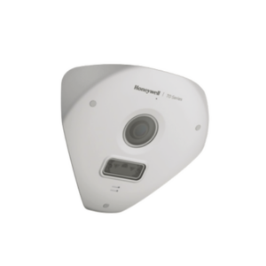 Camara de Esquina IP 5 Megapixel / Lente Fijo 2.3 mm / 6 mts IR Invisible / NDAA / Fisheye / H.265 /  Exterior IP66 / NEMA 4X / Antivandálica IK10 / PoE / Alarmas I/O / Serie 60 / Honeywell Security / Micrófono Interconstruido / Audio I/O