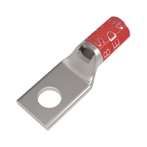 Zapata Terminal de Compresión BURNDY Cañón Corto para Tornillo de 5/16″ y Calibre 8 AWG.