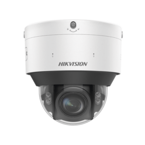 Domo IP 4 Megapixel / Lente Mot. 2.8 – 12 mm / Dual Light (30 mts IR + 30 mts Luz Blanca) / IK10 / IP67 / Reconocimiento Facial / WDR 140 dB / DeepinView / Búsqueda por Atributos / Heat Map / ACUSENSE / DARKFIGHTER S / Audio de Dos Vías