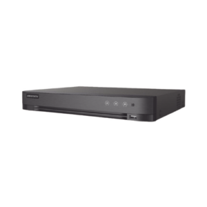 DVR 4 Canales TurboHD + 4 Canales IP / 8 Megapixel (4K) / Audio por Coaxitron / 1 Bahía de Disco Duro / Salida de Video en Full HD / H.265+