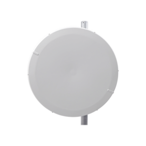 Antena Direccional de Alto Rendimiento/ Parábola profunda para mayor aislamiento al ruido / 29 dBi / 4.9 – 6.4 GHz / Conectores N-Hembra / Fácil Montaje y Soporte de acero inoxidable / Radomo Incluido