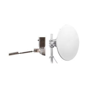 Antena direccional de Alto Rendimiento, 4 ft, Frecuencia de (4.9 a 6.1 GHz), Alto Aislamiento al Ruido, Ganancia de 35 dBi, Soporte de acero inoxidable, polaridad en 90 ° y 45 °, incluye montaje.