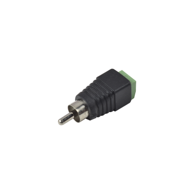 JRR591 p Adaptador RCA MACHO Tipo Jack Polarizado / Terminales Tipo Tornillo / Polarizado (+/-) / Recomendado para Video y AUDIO en sistemas de video vigilancia a 2 Hilos. Adaptador RCA MACHO Tipo Jack Polarizado / Terminales Tipo Tornillo / Polarizado (+/-) / Recomendado para Video y AUDIO en sistemas de video vigilancia a 2 Hilos.