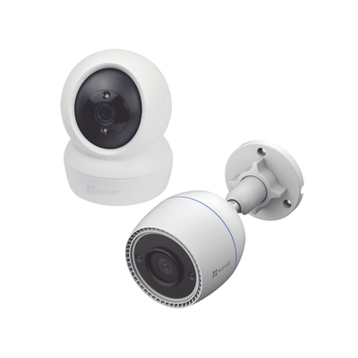 KITC6N C3TN p Kit de cámaras WiFi / Incluye 1 pieza C6N Para Uso en Interior y 1 pieza CS-C3TN Para Uso en Exterior / Detección de Movimiento / Notificaciones Instantáneas Kit de cámaras WiFi / Incluye 1 pieza C6N Para Uso en Interior y 1 pieza CS-C3TN Para Uso en Exterior / Detección de Movimiento / Notificaciones Instantáneas