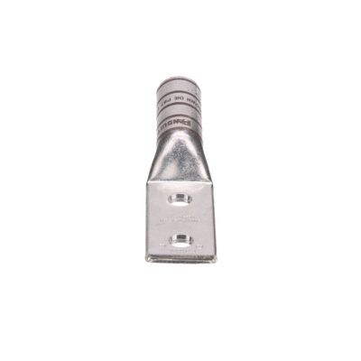 LCC500126 p Terminal de Compresión Barril, 2 Orificios 1/2", para Cable 500 KCMIL, Espacio entre Orificios 1.75" Terminal de Compresión Barril, 2 Orificios 1/2", para Cable 500 KCMIL, Espacio entre Orificios 1.75"