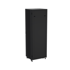 Gabinete Profesional para Telecomunicaciones de Piso, 42 UR, 600 mm de Profundidad, Puerta Ventilada y Chapa de Seguridad con Llave Única para un Almacenamiento Eficiente y Protegido