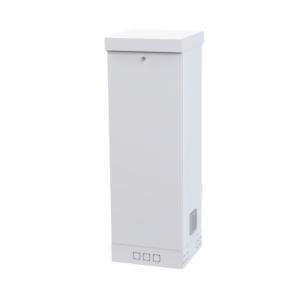Gabinete para Piso, Capacidad, 31 Unidades de Rack, Doble puerta y Postes frontales e intermedios ajustables, Color Blanco