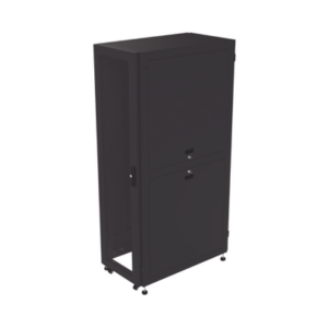 Gabinete para Telecomunicaciones Rack Estándar de 19″, 42UR, 600 mm Ancho x 1000 mm Profundidad. Fabricado en Acero.