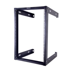 Rack Abierto de montaje en Pared, de 19in, 16 unidades de rack