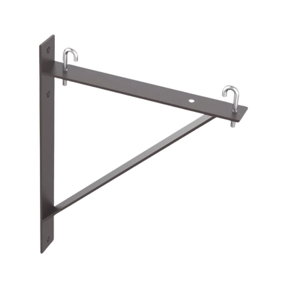 LTSB12BLK p Kit de Soporte Triangular a Pared, Para Escalerillas de 12 y 6 in de Ancho, de Acero, Color Negro Kit de Soporte Triangular a Pared, Para Escalerillas de 12 y 6 in de Ancho, de Acero, Color Negro