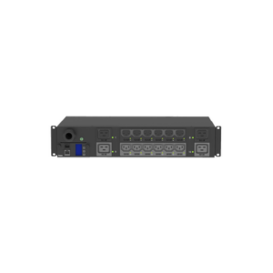 PDU Switchable y Monitoreable por Toma (MS) para Distribución de Energía, Enchufe de Entrada NEMA L6-30P, Con 12 Salidas C13 y 4 Salidas C19, Horizontal 19in, 208 Vca, 30 Amp, 2UR