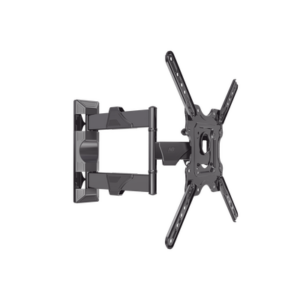 Montaje de Pared Articulado para Monitor de 32-55″ / Soporta hasta 27.2 Kg / Vesa 400 x 400 / 100 x 100 / Acero / Separación a Pared de 5 cm a 40 cm