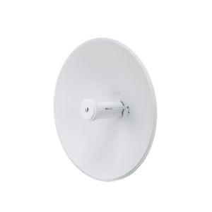 PowerBeam airMAX AC GEN2 hasta 450 Mbps, 5 GHz (5150 – 5875 MHz) con antena tipo plato altamente eficiente de 25 dBi