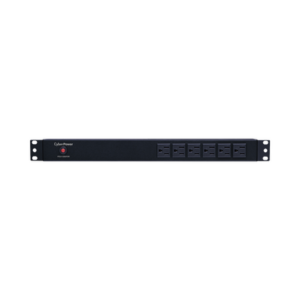 PDU Básico Para Distribución de Energía, Con 8 Tomas NEMA 5-15R Traseras y 6 Tomas 5-15R Frontales, 1UR, 15 Amp, 120 Vca