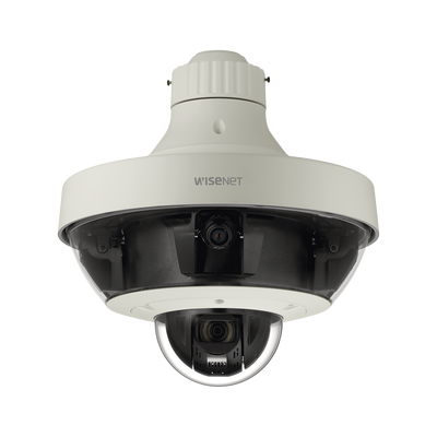 PNM9320VQP p Cámara IP Multisensor 8 - 20 MP (4 sensores de 2 o 5 MP) lentes intercambiables con PTZ 2 MP 32X / Hasta 5 tarjetas SD de 256 GB / WDR de hasta 150dB / IP66 / IK10 Cámara IP Multisensor 8 - 20 MP (4 sensores de 2 o 5 MP) lentes intercambiables con PTZ 2 MP 32X / Hasta 5 tarjetas SD de 256 GB / WDR de hasta 150dB / IP66 / IK10