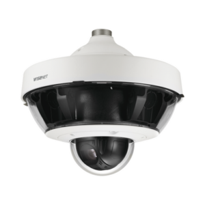 Cámara IP Multisensor 8 – 20 MP (4 sensores de 2 o 5 MP) lentes intercambiables con PTZ 2 MP 32X / Hasta 5 tarjetas SD de 256 GB / WDR de hasta 150dB / IP66 / IK10
