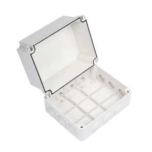 Gabinete Derivación de Plástico (190 X 240 X 165 mm) con 12 Glándulas de Goma
