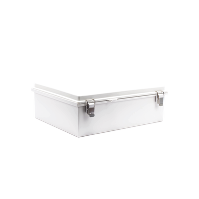 PST354616E p Gabinete de Plástico ABS, Uso en Intemperie IP66 (350 x 460 x 160 mm) Cierre por Broche Inoxidable. Gabinete de Plástico ABS, Uso en Intemperie IP66 (350 x 460 x 160 mm) Cierre por Broche Inoxidable.
