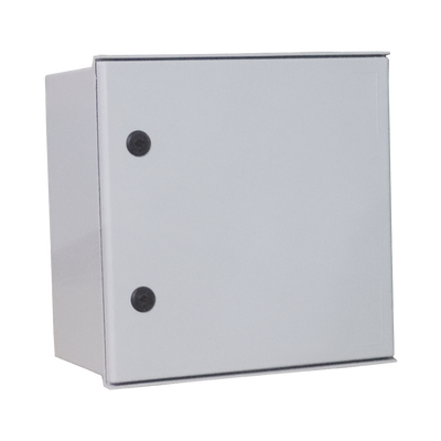 PST404020P p Gabinete de Poliéster IP65 Uso en Intemperie (400 x 400 x 200 mm) con Placa Trasera Interior de Plástico (Incluye Chapa y Llave). Gabinete de Poliéster IP65 Uso en Intemperie (400 x 400 x 200 mm) con Placa Trasera Interior de Plástico (Incluye Chapa y Llave).