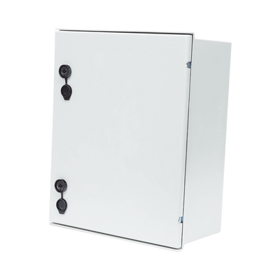 PST405020P p Gabinete de Poliéster IP65 Uso en Intemperie (400 x 500 x 200 mm) con Placa Trasera Interior de Plástico (Incluye Chapa y Llave). Gabinete de Poliéster IP65 Uso en Intemperie (400 x 500 x 200 mm) con Placa Trasera Interior de Plástico (Incluye Chapa y Llave).