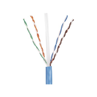 PUC5C04BUCE p Bobina de Cable UTP 305 m. de Cobre, PanNet, Azul, Categoría 5e (24 AWG), PVC (CM), de 4 pares Bobina de Cable UTP 305 m. de Cobre, PanNet, Azul, Categoría 5e (24 AWG), PVC (CM), de 4 pares
