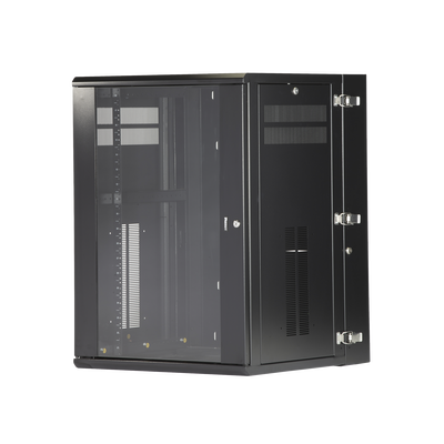 PZWMC18W p Gabinete PanZone de Montaje en Pared, de 19in, Puerta con Ventana de Seguridad, 18 UR, 635mm de Profundidad, Color Negro Gabinete PanZone de Montaje en Pared, de 19in, Puerta con Ventana de Seguridad, 18 UR, 635mm de Profundidad, Color Negro