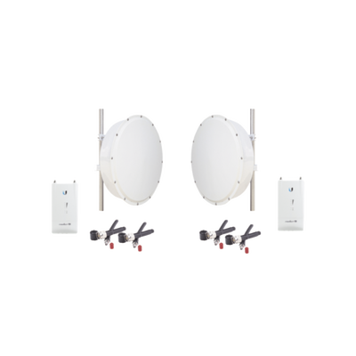 R5ACTX30KIT p Kit de 2 radios R5ACLITE, 2 antenas de 30 dBi con rango de frecuencias (4.9-6.5 GHz), incluye jumpers y radomo, ideal para distancias de hasta 30km Kit de 2 radios R5ACLITE, 2 antenas de 30 dBi con rango de frecuencias (4.9-6.5 GHz), incluye jumpers y radomo, ideal para distancias de hasta 30km
