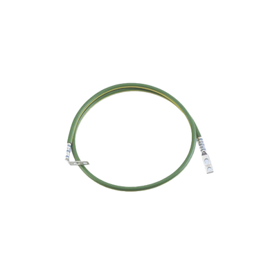 RGEJ624PFY p Jumper Para Aterrizar Equipos en Racks o Gabinetes, 6 AWG, con Terminal Doblada a 90 Grados, 0.60 m de Largo Jumper Para Aterrizar Equipos en Racks o Gabinetes, 6 AWG, con Terminal Doblada a 90 Grados, 0.60 m de Largo