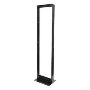 Rack de Dos Postes Estándar de 19″, Numerado, Fabricado en Acero y 45 Unidades de Rack, Color Negro