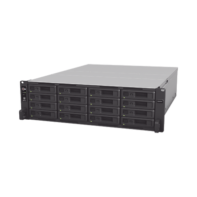 RS4021XSPLUS p Servidor NAS para Rack (3 U) de 16 Bahías (Expandible a 40 Bahías) / Hasta 720 TB / 16GB RAM / Servicio Nube Gratis (P2P) / Administración Remota y Respaldo Programado Servidor NAS para Rack (3 U) de 16 Bahías (Expandible a 40 Bahías) / Hasta 720 TB / 16GB RAM / Servicio Nube Gratis (P2P) / Administración Remota y Respaldo Programado
