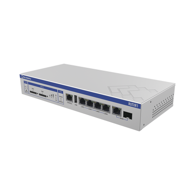 RUTXR1 p Router Empresarial Quad-Core, LTE(4.5G) Cat6, VPN, Doble ranura SIM, Montaje en Rack Router Empresarial Quad-Core, LTE(4.5G) Cat6, VPN, Doble ranura SIM, Montaje en Rack