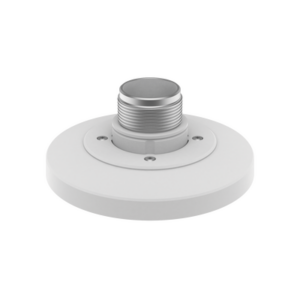 Adaptador tipo Plato necesario para montar en Pared o Techo Cámaras Hanwha serie QNV-C