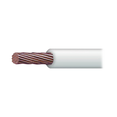 SLY316WHT 100 p Cable Eléctrico 16 awg color blanco, Conductor de cobre suave cableado. Aislamiento de PVC, auto-extinguible.BOBINA de 100 MTS Cable Eléctrico 16 awg color blanco, Conductor de cobre suave cableado. Aislamiento de PVC, auto-extinguible.BOBINA de 100 MTS